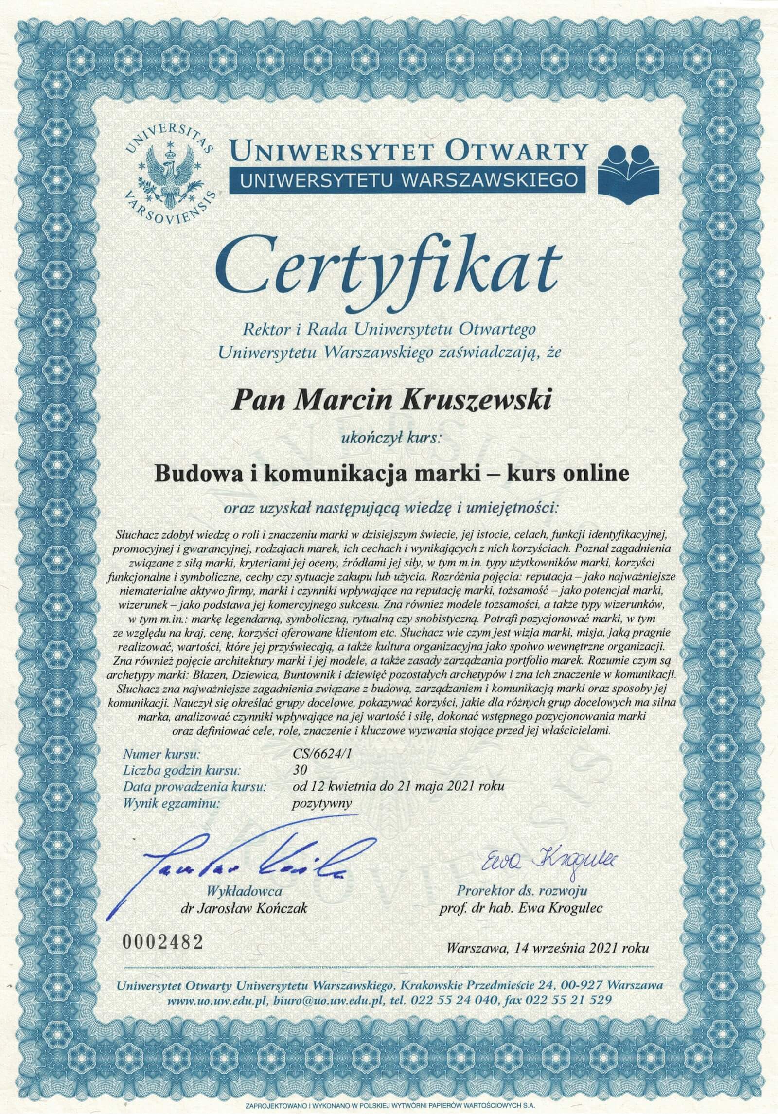 Budowa i komunikacja marki